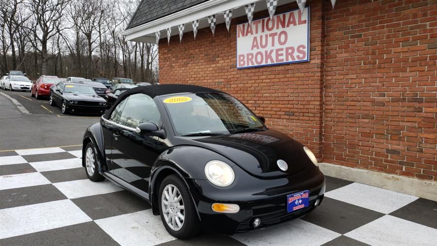 2005 Volkswagen New Beetle Convertible 2dr GLS Auto, available for sale in Waterbury, Connecticut | National Auto Brokers, Inc.. Waterbury, Connecticut