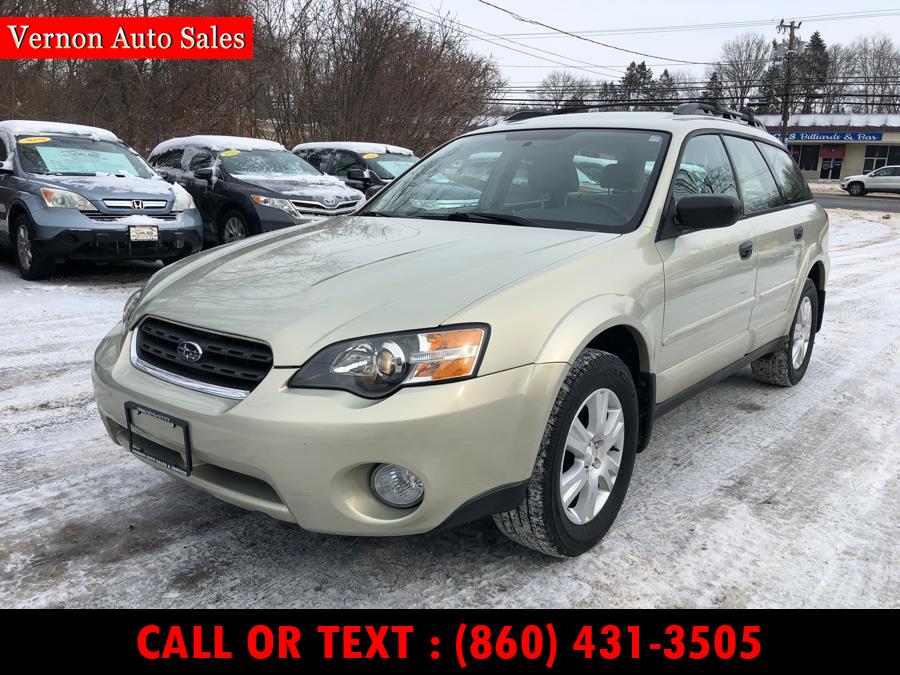2005 Subaru Legacy Wagon (Natl) Outback 2.5i Auto PZEV, available for sale in Manchester, Connecticut | Vernon Auto Sale & Service. Manchester, Connecticut
