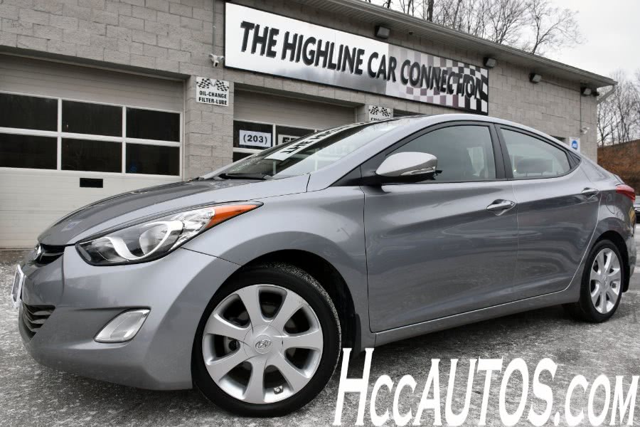 2013 Hyundai Elantra 4dr Sdn Auto Limited, available for sale in Waterbury, Connecticut | Highline Car Connection. Waterbury, Connecticut