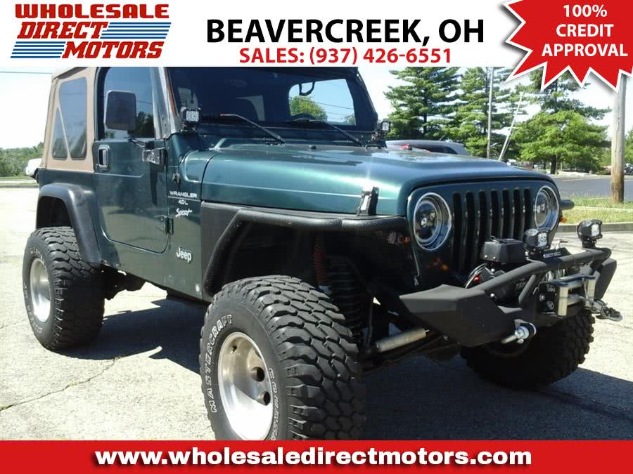 1999 Jeep Wrangler 2dr Sport, available for sale in Beavercreek, Ohio | Wholesale Direct Motors. Beavercreek, Ohio