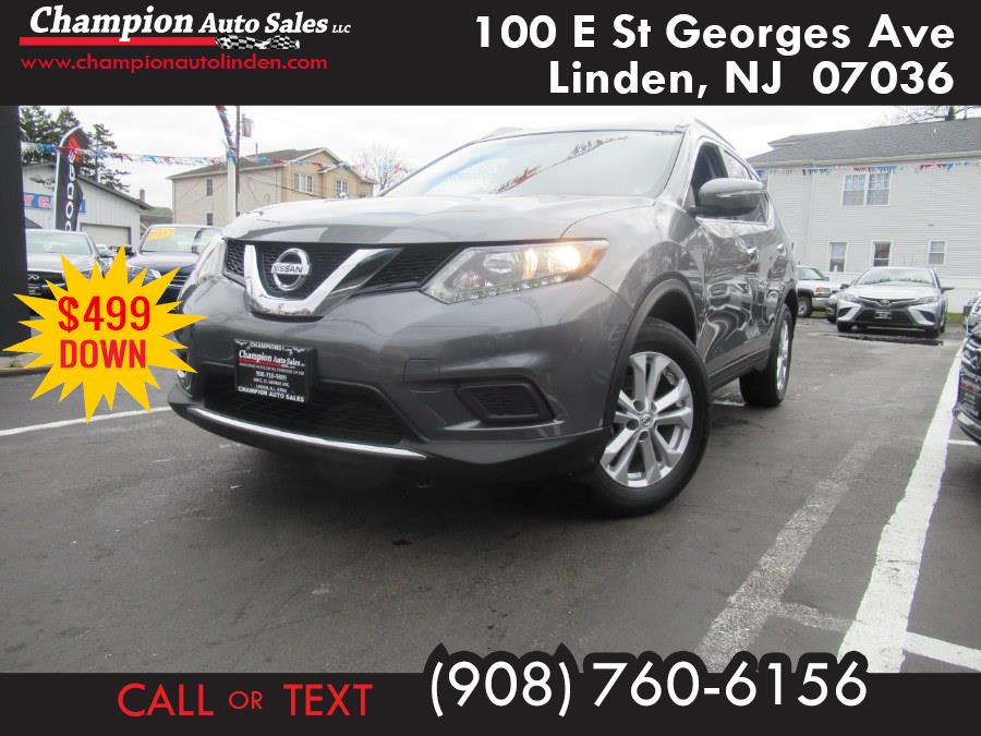 Used Nissan Rogue AWD 4dr SV 2015 | Champion Used Auto Sales. Linden, New Jersey