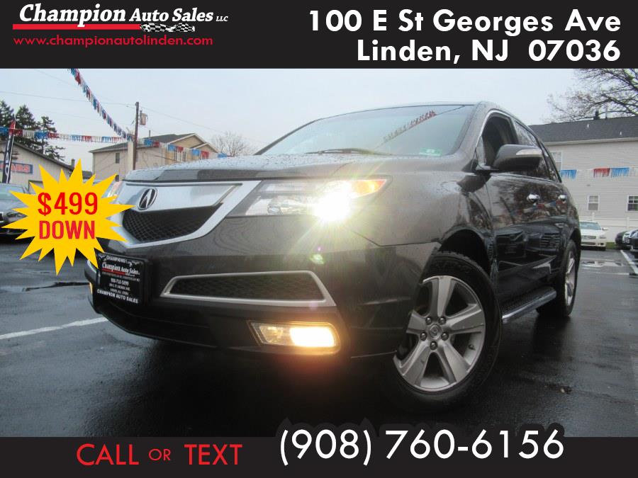 Used Acura MDX AWD 4dr Technology/Entertainment Pkg 2010 | Champion Used Auto Sales. Linden, New Jersey