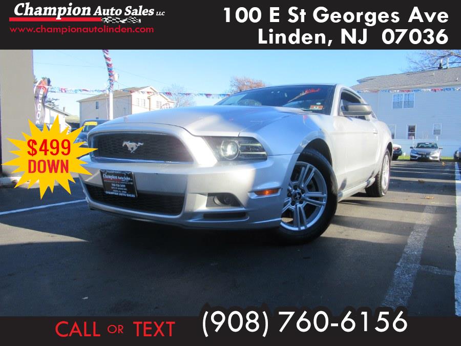 2013 Ford Mustang 2dr Cpe V6 Premium, available for sale in Linden, New Jersey | Champion Used Auto Sales. Linden, New Jersey
