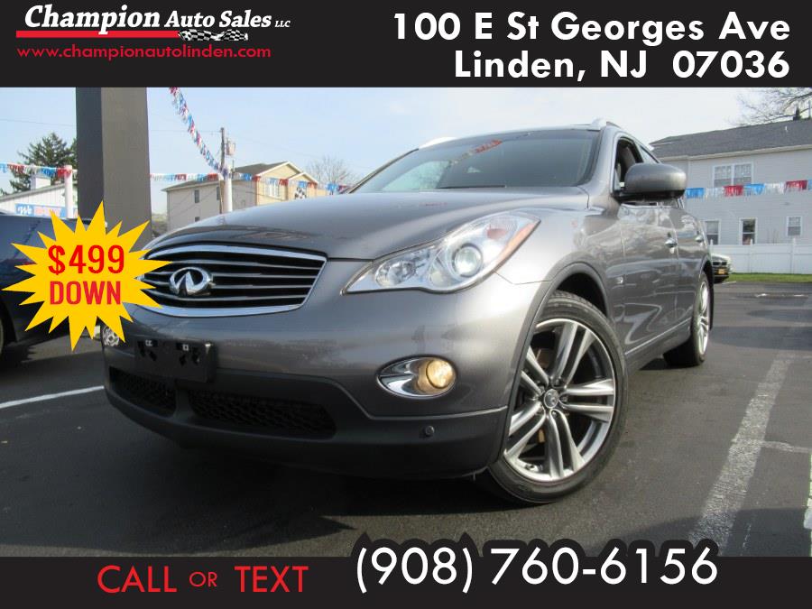 Used INFINITI QX50 AWD 4dr Journey 2015 | Champion Used Auto Sales. Linden, New Jersey
