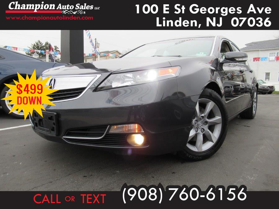2012 Acura TL 4dr Sdn Auto 2WD, available for sale in Linden, New Jersey | Champion Used Auto Sales. Linden, New Jersey
