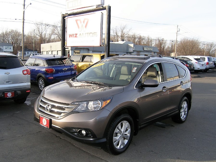 2012 Honda CR-V 4WD 5dr EX-L, available for sale in Stratford, Connecticut | Wiz Leasing Inc. Stratford, Connecticut