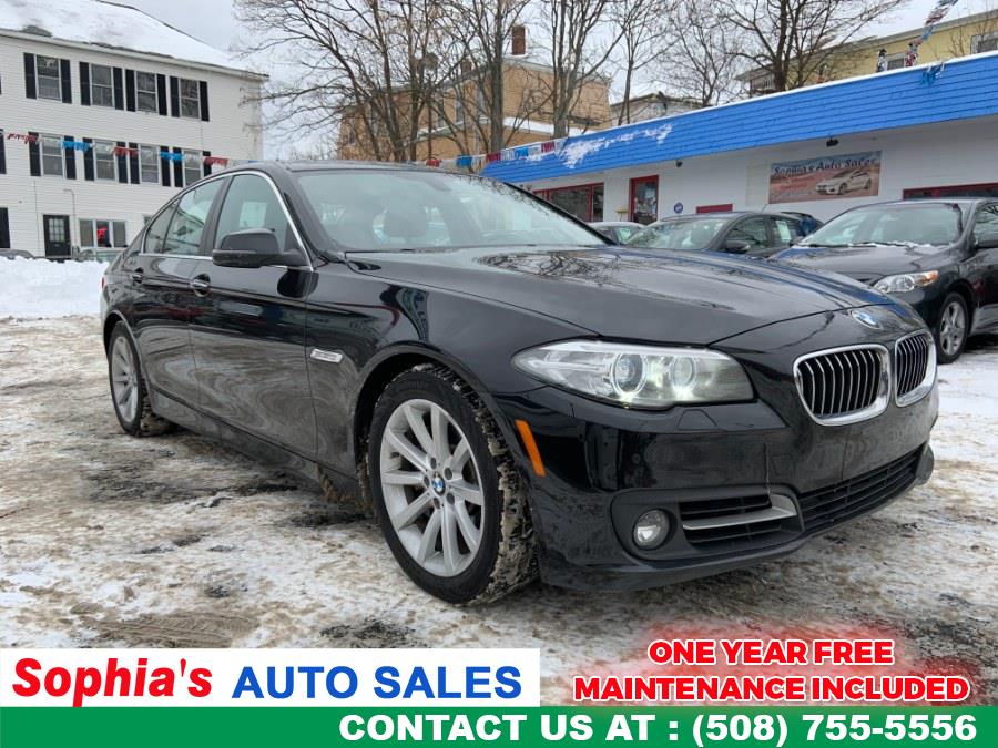 2015 BMW 5 Series 4dr Sdn 535i xDrive AWD, available for sale in Worcester, Massachusetts | Sophia's Auto Sales Inc. Worcester, Massachusetts