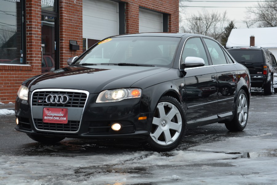 2008 Audi S4 4dr Sdn Man, available for sale in ENFIELD, Connecticut | Longmeadow Motor Cars. ENFIELD, Connecticut