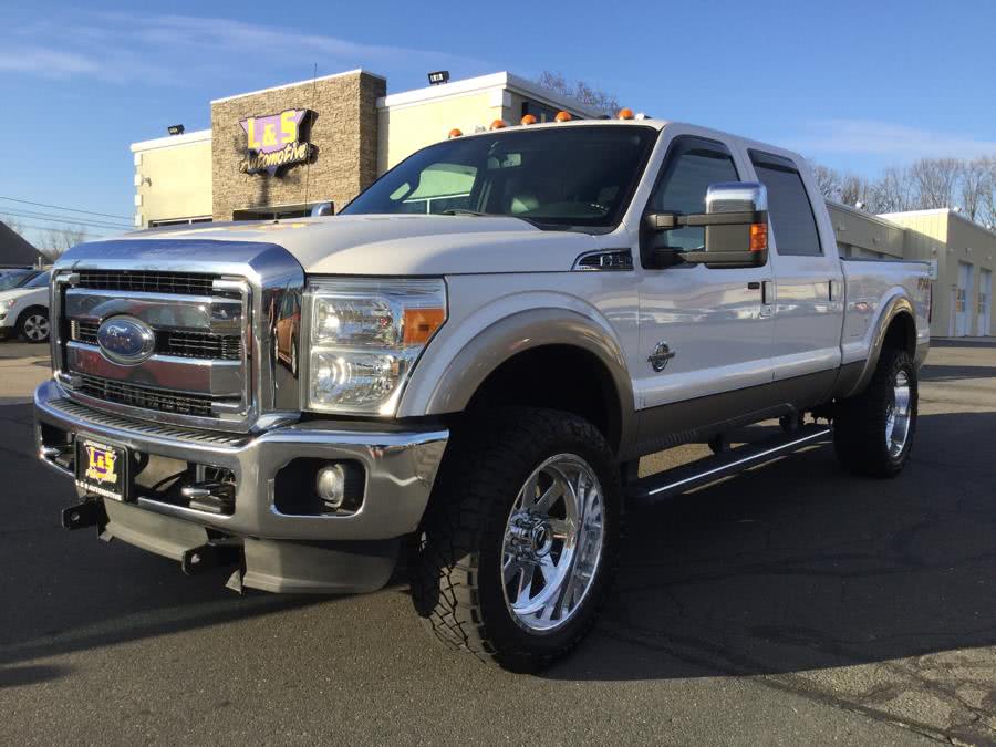 2012 Ford Super Duty F-350 SRW 4WD Crew Cab 156" Lariat, available for sale in Plantsville, Connecticut | L&S Automotive LLC. Plantsville, Connecticut