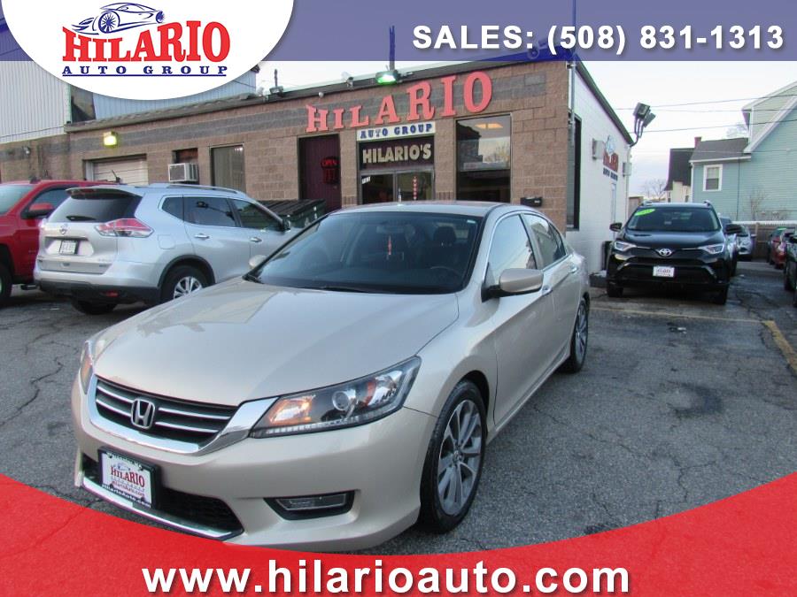 2013 Honda Accord Sdn 4dr I4 CVT Sport, available for sale in Worcester, Massachusetts | Hilario's Auto Sales Inc.. Worcester, Massachusetts
