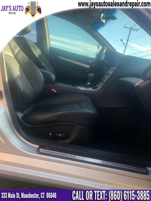 2009 Infiniti G37 Sedan 4dr Base RWD, available for sale in Manchester, Connecticut | Jay's Auto. Manchester, Connecticut 2009 Infiniti G37 Sedan 4dr Base RWD, available for sale in Manchester, Connecticut | Jay's Auto. Manchester, Connecticut