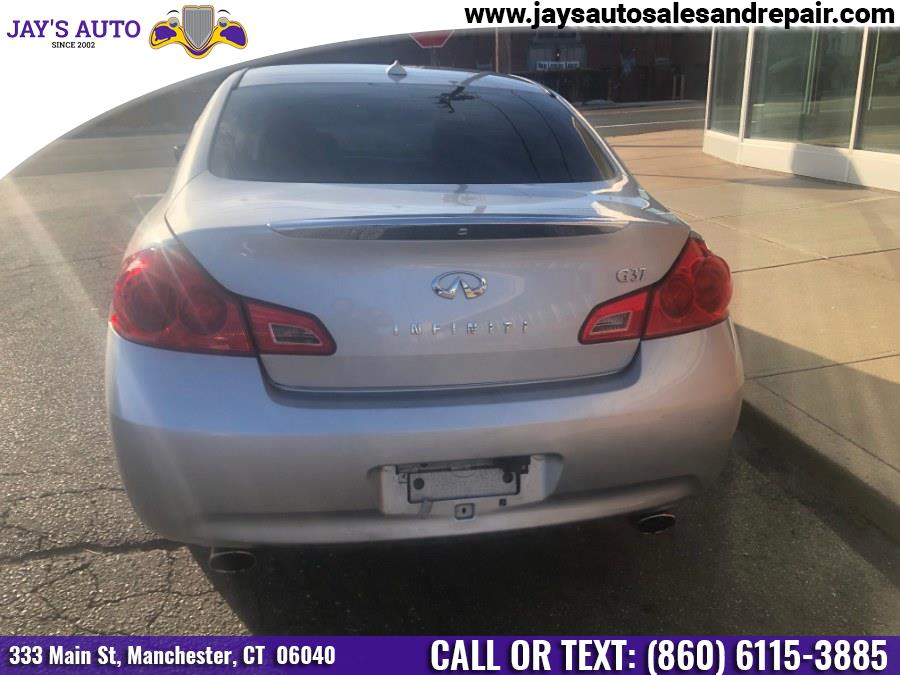 2009 Infiniti G37 Sedan 4dr Base RWD, available for sale in Manchester, Connecticut | Jay's Auto. Manchester, Connecticut 2009 Infiniti G37 Sedan 4dr Base RWD, available for sale in Manchester, Connecticut | Jay's Auto. Manchester, Connecticut