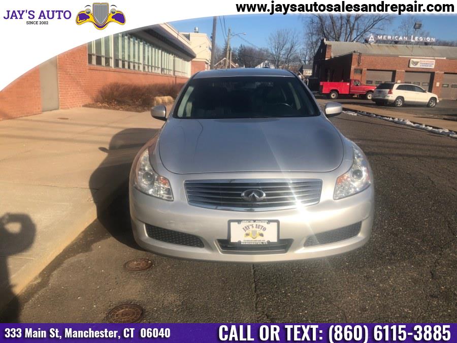 2009 Infiniti G37 Sedan 4dr Base RWD, available for sale in Manchester, Connecticut | Jay's Auto. Manchester, Connecticut 2009 Infiniti G37 Sedan 4dr Base RWD, available for sale in Manchester, Connecticut | Jay's Auto. Manchester, Connecticut