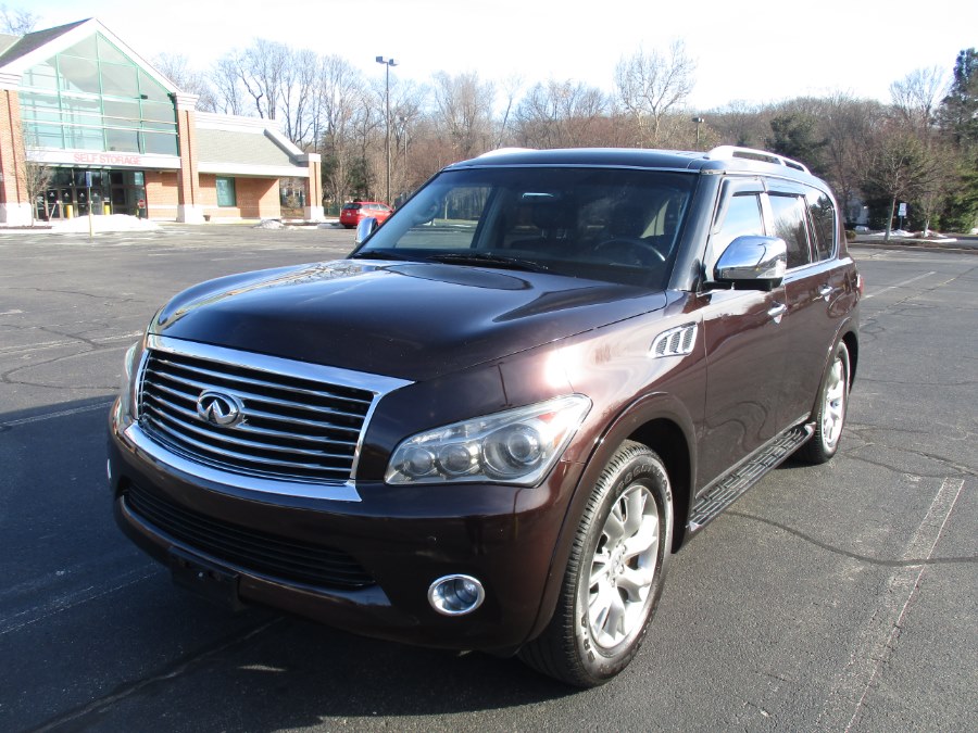 2011 Infiniti QX56 4WD 4dr 7-passenger, available for sale in New Britain, Connecticut | Universal Motors LLC. New Britain, Connecticut