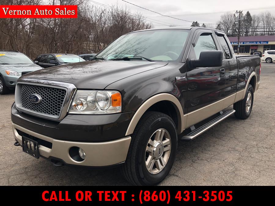 2007 Ford F-150 4WD Supercab 133" Lariat, available for sale in Manchester, Connecticut | Vernon Auto Sale & Service. Manchester, Connecticut