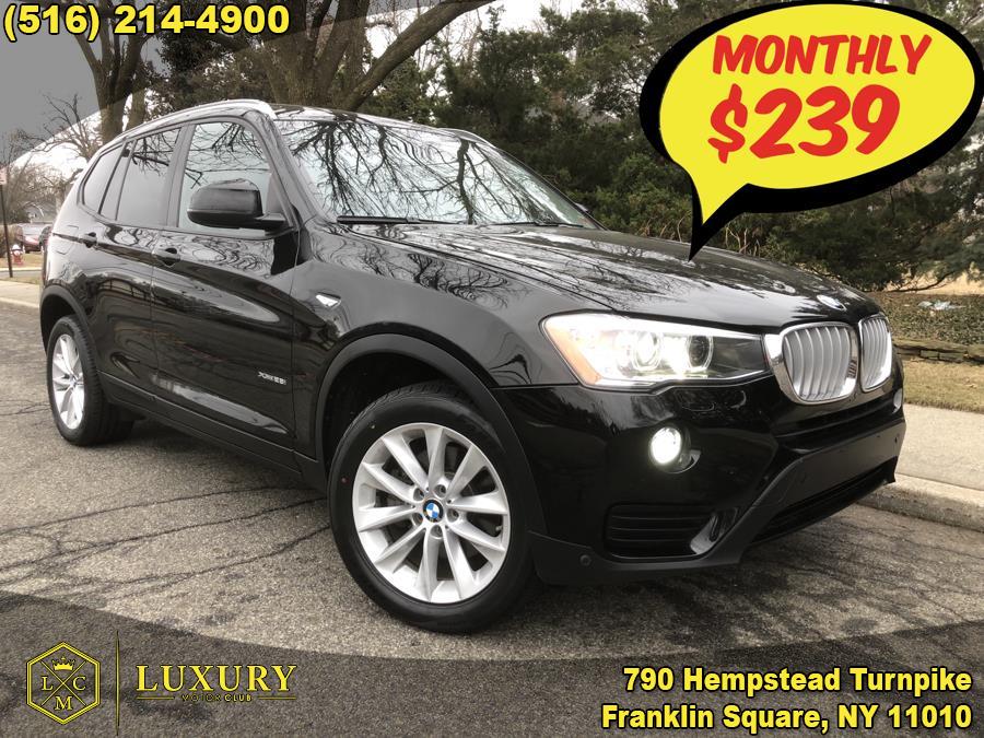 2016 BMW X3 AWD 4dr xDrive28i, available for sale in Franklin Square, New York | Luxury Motor Club. Franklin Square, New York
