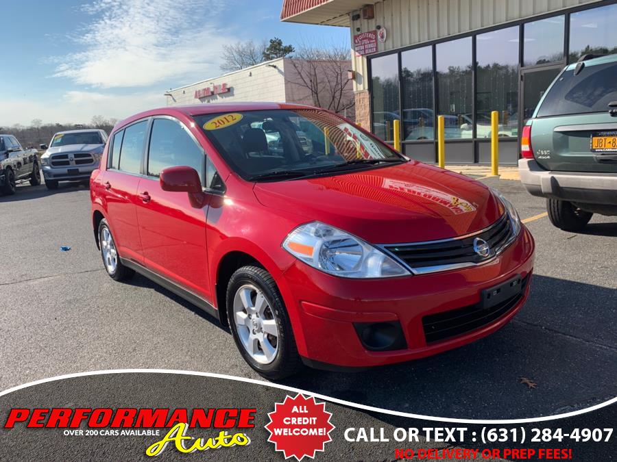 2012 Nissan Versa 5dr HB Auto 1.8 S, available for sale in Bohemia, New York | Performance Auto Inc. Bohemia, New York