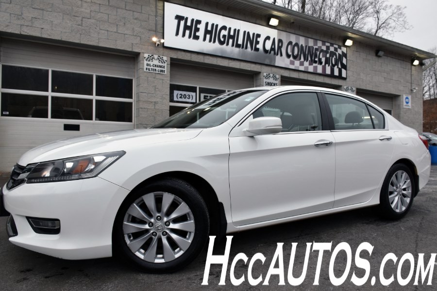 2013 Honda Accord Sdn 4dr I4 CVT EX-L, available for sale in Waterbury, Connecticut | Highline Car Connection. Waterbury, Connecticut