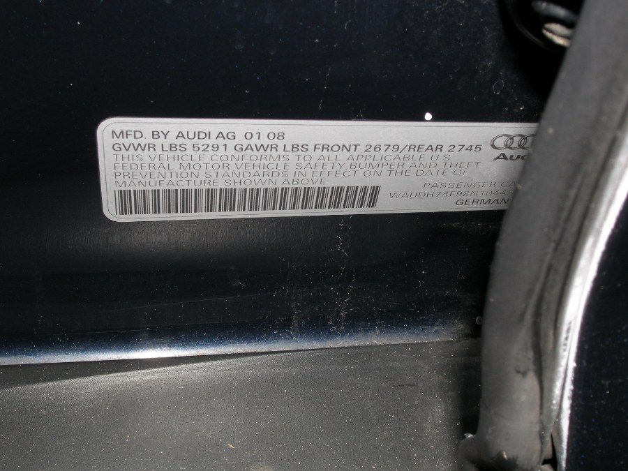 2008 Audi A6 4dr Sdn 3.2L quattro, available for sale in Stratford, Connecticut | Wiz Leasing Inc. Stratford, Connecticut 2008 Audi A6 4dr Sdn 3.2L quattro, available for sale in Stratford, Connecticut | Wiz Leasing Inc. Stratford, Connecticut