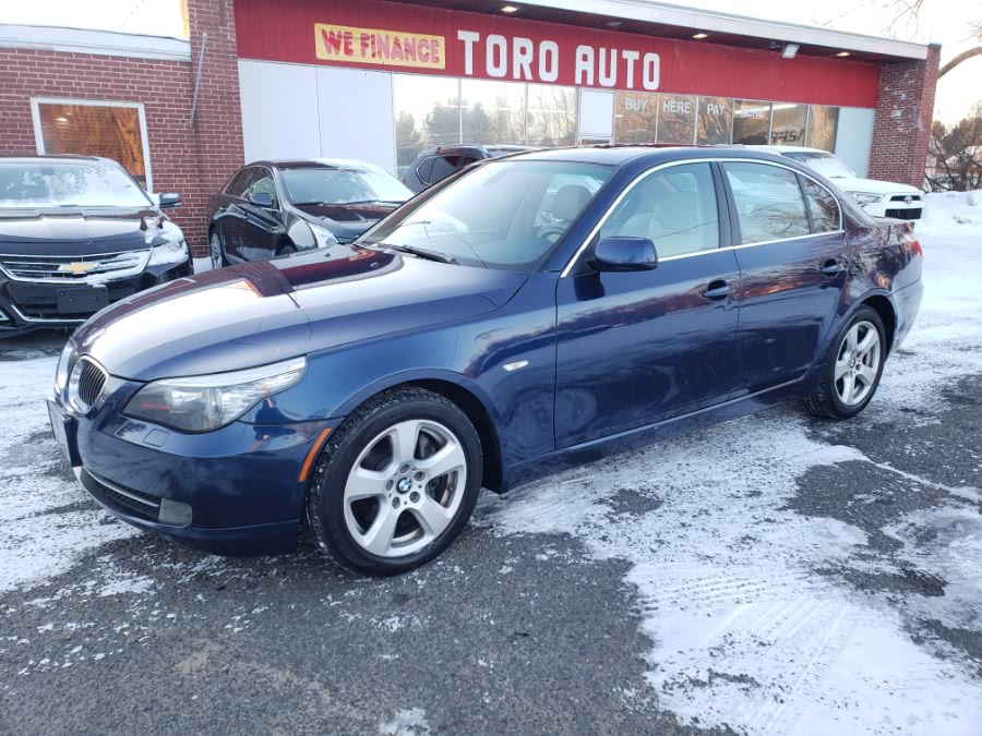 2008 BMW 5 Series 4dr Sdn 535xi AWD, available for sale in East Windsor, Connecticut | Toro Auto. East Windsor, Connecticut 2008 BMW 5 Series 4dr Sdn 535xi AWD, available for sale in East Windsor, Connecticut | Toro Auto. East Windsor, Connecticut