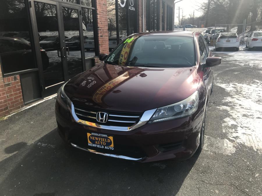 2014 Honda Accord Sedan 4dr I4 CVT LX, available for sale in Middletown, Connecticut | Newfield Auto Sales. Middletown, Connecticut