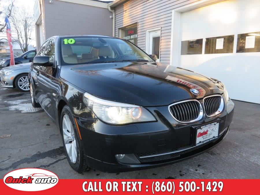 2010 BMW 5 Series 4dr Sdn 535i xDrive AWD, available for sale in Bristol, Connecticut | Quick Auto LLC. Bristol, Connecticut