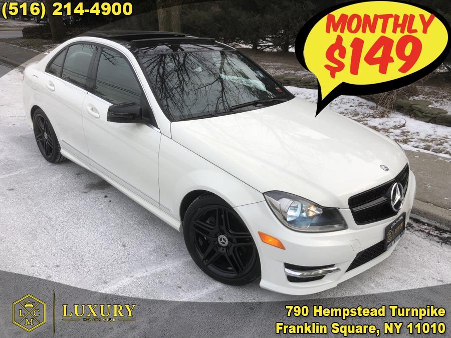 2012 Mercedes-Benz C-Class 4dr Sdn C300 Sport 4MATIC, available for sale in Franklin Square, New York | Luxury Motor Club. Franklin Square, New York