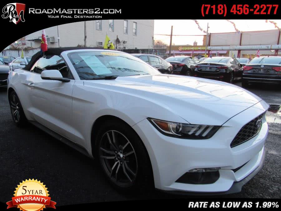 2017 Ford Mustang EcoBoost Premium, available for sale in Middle Village, New York | Road Masters II INC. Middle Village, New York