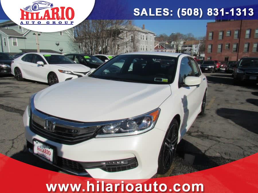 2016 Honda Accord Sdn 4dr I4 CVT Sport, available for sale in Worcester, Massachusetts | Hilario's Auto Sales Inc.. Worcester, Massachusetts