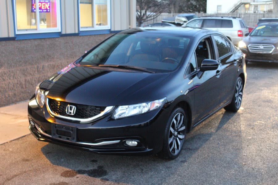 2015 Honda Civic Sedan 4dr CVT EX-L, available for sale in East Windsor, Connecticut | Century Auto And Truck. East Windsor, Connecticut