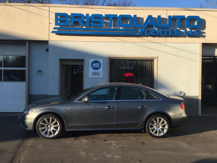 2012 Audi A4 4dr Sdn Auto quattro 2.0T Premium Plus, available for sale in Bristol, Connecticut | Bristol Auto Center LLC. Bristol, Connecticut 2012 Audi A4 4dr Sdn Auto quattro 2.0T Premium Plus, available for sale in Bristol, Connecticut | Bristol Auto Center LLC. Bristol, Connecticut