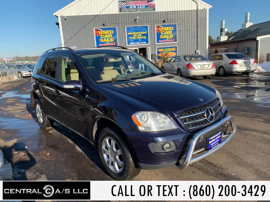 2007 Mercedes-Benz M-Class 4MATIC 4dr 3.5L, available for sale in East Windsor, Connecticut | Central A/S LLC. East Windsor, Connecticut