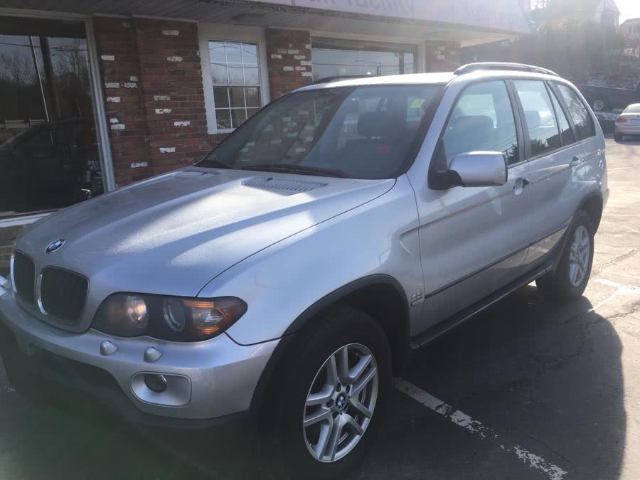 2005 BMW X5 X5 4dr AWD 3.0i, available for sale in Naugatuck, Connecticut | Riverside Motorcars, LLC. Naugatuck, Connecticut