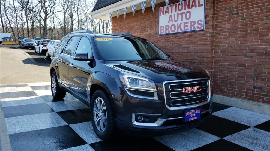 2016 GMC Acadia AWD 4dr SLT, available for sale in Waterbury, Connecticut | National Auto Brokers, Inc.. Waterbury, Connecticut