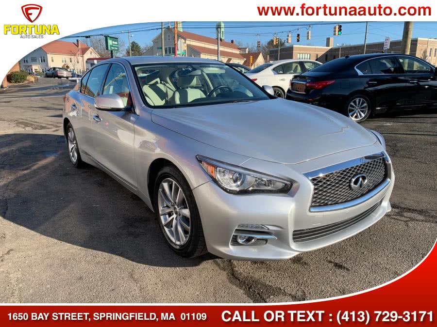 2015 INFINITI Q50 4dr Sdn AwD, available for sale in Springfield, Massachusetts | Fortuna Auto Sales Inc.. Springfield, Massachusetts