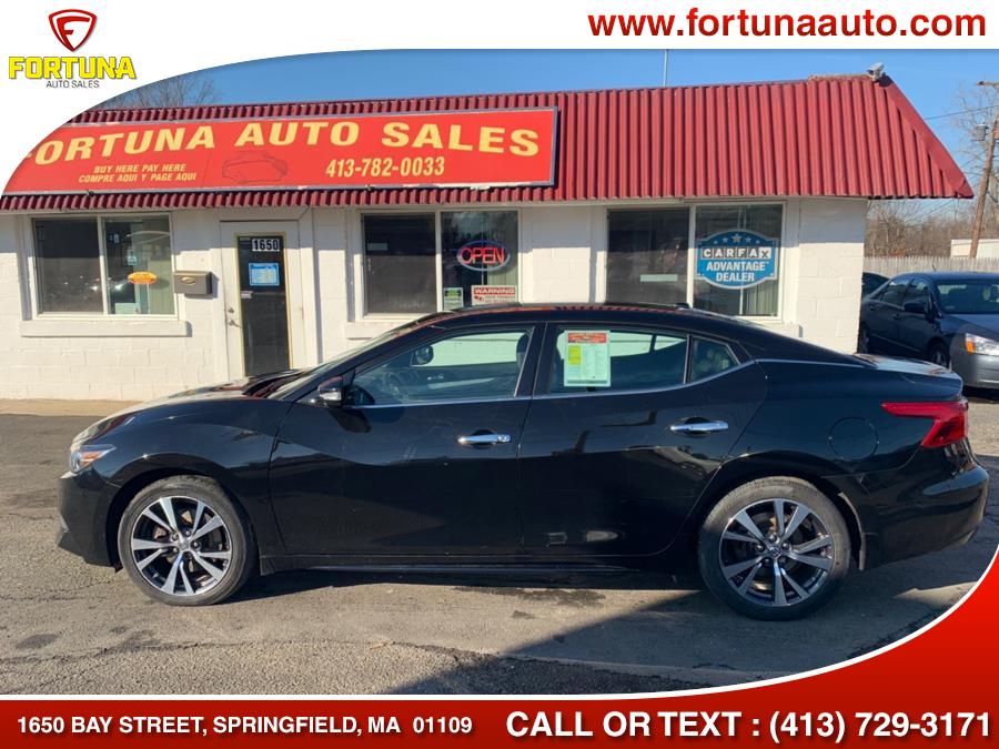 2016 Nissan Maxima 4dr Sdn sv, available for sale in Springfield, Massachusetts | Fortuna Auto Sales Inc.. Springfield, Massachusetts
