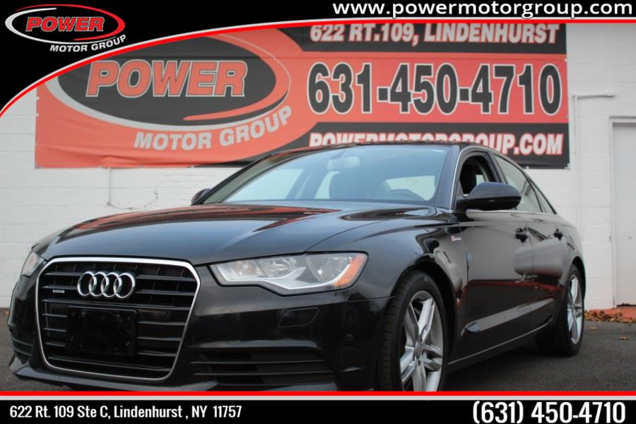 2012 Audi A6 4dr Sdn quattro 3.0T Prestige, available for sale in Lindenhurst, New York | Power Motor Group. Lindenhurst, New York
