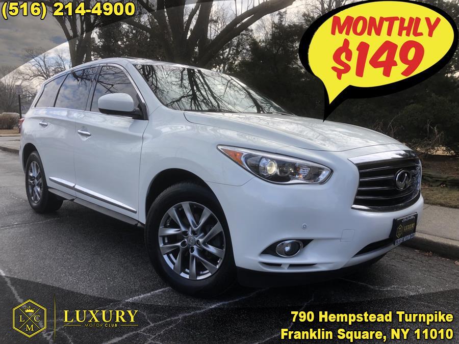 2013 Infiniti JX35 AWD 4dr, available for sale in Franklin Square, New York | Luxury Motor Club. Franklin Square, New York