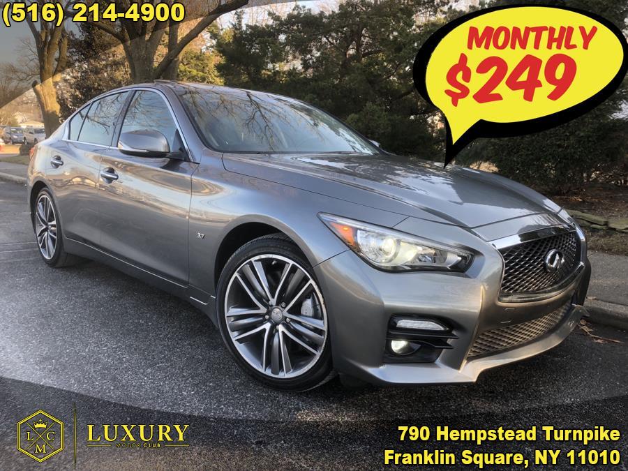 2015 INFINITI Q50 4dr Sdn Sport AWD, available for sale in Franklin Square, New York | Luxury Motor Club. Franklin Square, New York