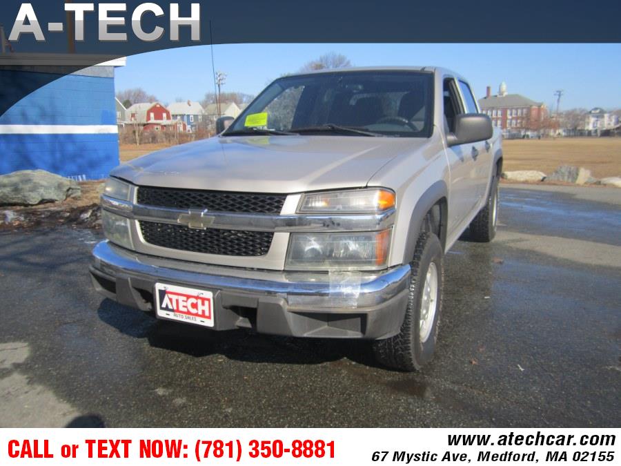 2005 Chevrolet Colorado Crew Cab 126.0" WB 4WD 1SC LS Z85, available for sale in Medford, Massachusetts | A-Tech. Medford, Massachusetts