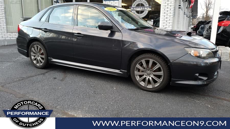 2010 Subaru Impreza Sedan WRX 4dr Man WRX, available for sale in Wappingers Falls, New York | Performance Motor Cars. Wappingers Falls, New York 2010 Subaru Impreza Sedan WRX 4dr Man WRX, available for sale in Wappingers Falls, New York | Performance Motor Cars. Wappingers Falls, New York