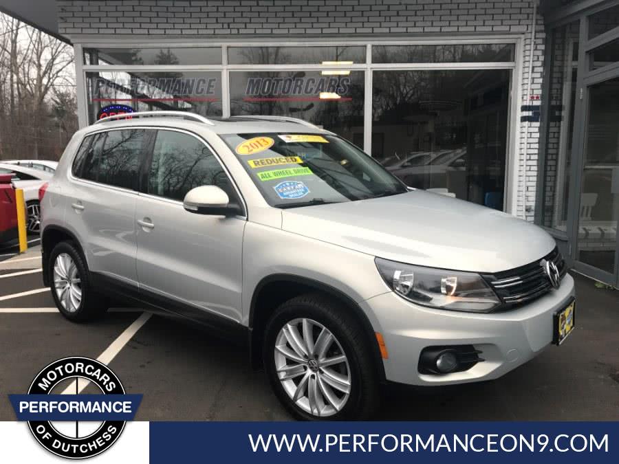 2013 Volkswagen Tiguan 4WD 4dr Auto SEL *Ltd Avail*, available for sale in Wappingers Falls, New York | Performance Motor Cars. Wappingers Falls, New York