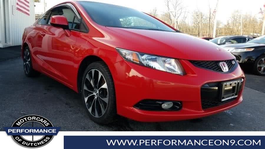 2013 Honda Civic Cpe 2dr Man Si, available for sale in Wappingers Falls, New York | Performance Motor Cars. Wappingers Falls, New York
