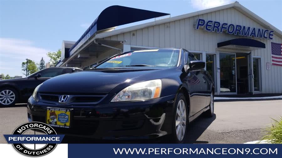 2006 Honda Accord Coupe EX-L V6 AT, available for sale in Wappingers Falls, New York | Performance Motor Cars. Wappingers Falls, New York