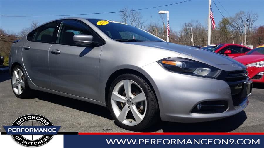 2015 Dodge Dart 4dr Sdn GT, available for sale in Wappingers Falls, New York | Performance Motor Cars. Wappingers Falls, New York