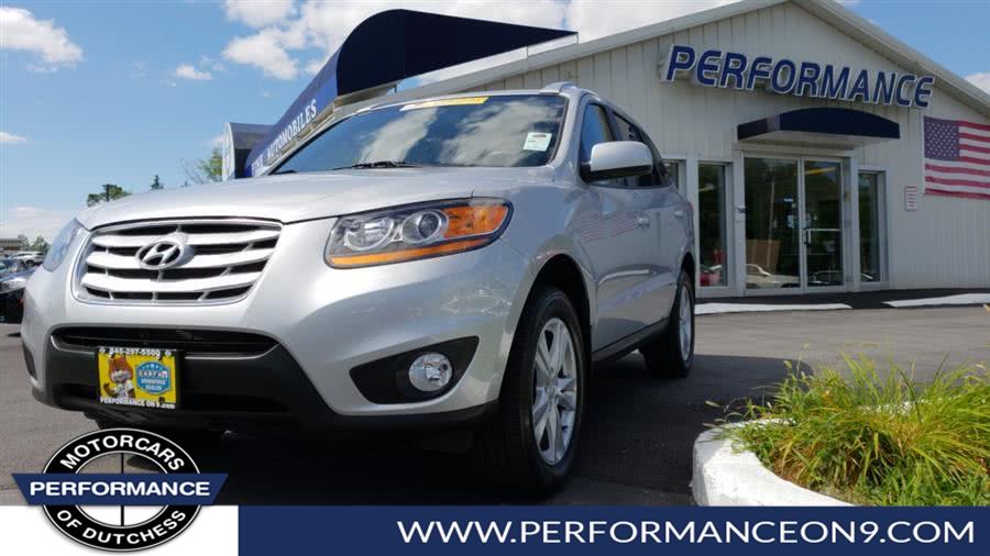 2010 Hyundai Santa Fe AWD 4dr V6 Auto SE, available for sale in Wappingers Falls, New York | Performance Motor Cars. Wappingers Falls, New York