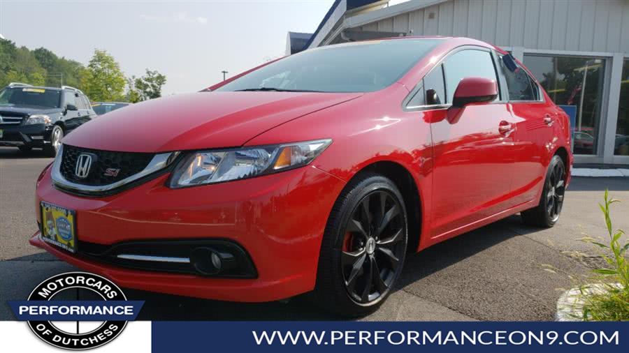2013 Honda Civic Sedan 4dr Man Si, available for sale in Wappingers Falls, New York | Performance Motor Cars. Wappingers Falls, New York