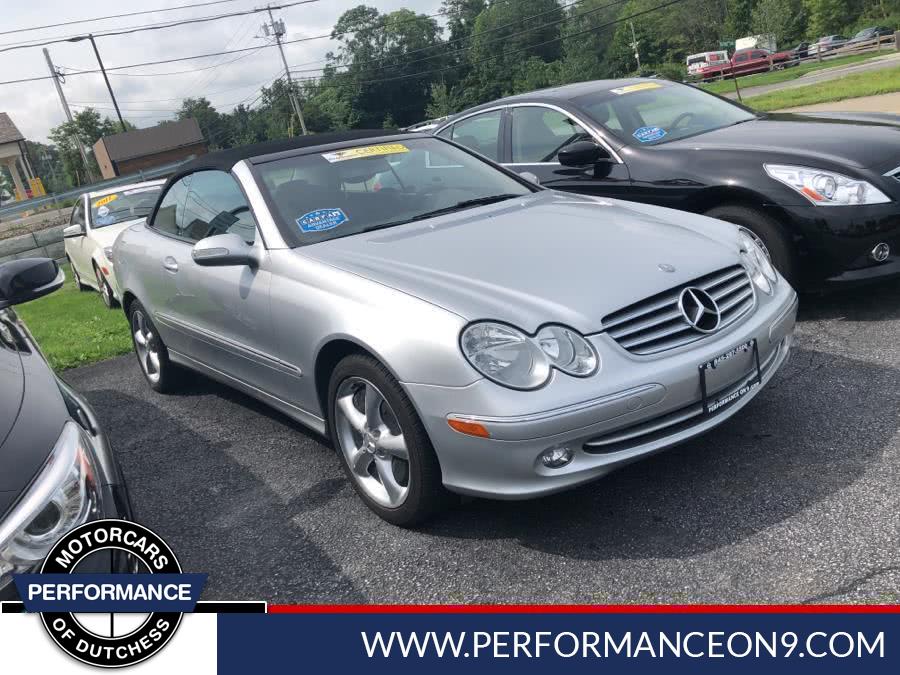 2005 Mercedes-Benz CLK-Class 2dr Cabriolet 3.2L, available for sale in Wappingers Falls, New York | Performance Motor Cars. Wappingers Falls, New York