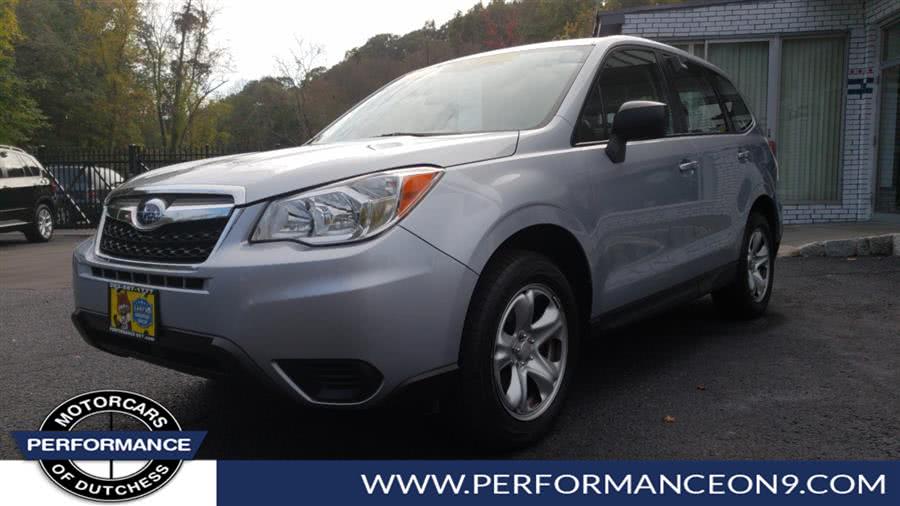 2016 Subaru Forester 4 door, available for sale in Wappingers Falls, New York | Performance Motor Cars. Wappingers Falls, New York