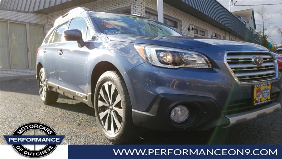 2015 Subaru Outback 4dr Wgn 2.5i Limited PZEV, available for sale in Wappingers Falls, New York | Performance Motor Cars. Wappingers Falls, New York 2015 Subaru Outback 4dr Wgn 2.5i Limited PZEV, available for sale in Wappingers Falls, New York | Performance Motor Cars. Wappingers Falls, New York